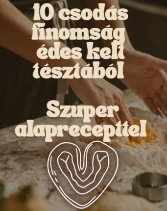 10 csodás finomság édes kelt tésztából - Szuper alaprecepttel