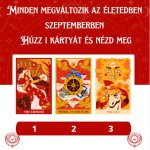 Minden megváltozik az életedben szeptemberben - Húzz 1 kártyát és nézd meg